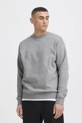 Produktbild von Solid SDLenz Herren Sweatshirt Pullover Pulli mit Rundhalsausschnitt Langarm Rippbündchen Regular fit