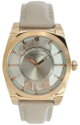 Produktbild von Kenneth Cole New York Damen-Armbanduhr Analog Quarz Leder 10027853