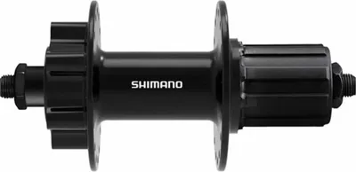 Produktbild von Nabe Hinterrad Shimano Cues FH-QB400 Schnellspanner 36 Loch Disc 6 Loch schwarz