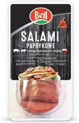 Zdjęcie produktu dla Salami paprykowe plastry 300 g Bell