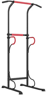 Produktbild von Power Tower höhenverstellbar Dip Station Klimmzugstange, Saugnäpfe für Heimfitness