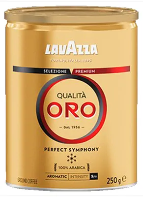 Zdjęcie produktu dla Lavazza Qualità Oro, 250 g, Średnie palona, Espresso, Torba