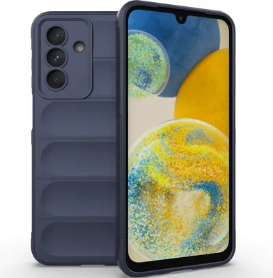 Immagine prodotto di Custodia per Samsung Galaxy A26 Custodia protettiva in silicone TPU morbido antiurto blu scuro