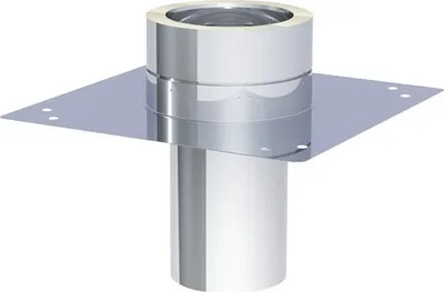 Produktbild von Jeremias DW-ECO Grundplatte zur Kaminerhöhung rund Ø160 mm
