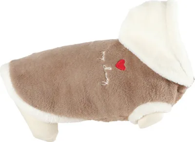 Productafbeelding van Teddy beigekleurige hooded trui voor honden, 40 cm, merk Zolux