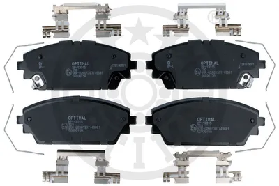 Produktbild von OPTIMAL Bremsbeläge Satz Vorne Bremsklötze für MAZDA 3 Schrägheck (BP) BP-13015