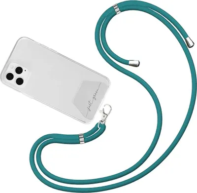 Image de JUST GREEN JGBANDOULIEREBL - Bandoulière Universelle 100% recyclable BlueLagoon