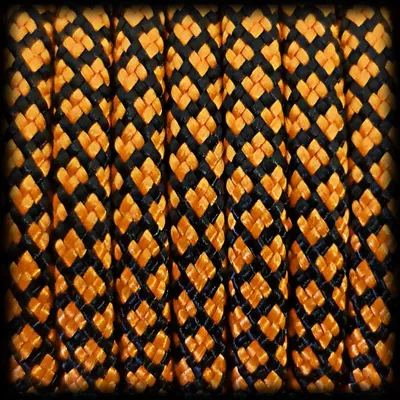 Immagine prodotto di Corda paracord 550 Ganzoo, 30 metri, colore arancione/nero