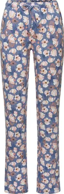 Produktbild von Vivance Dreams Pyjamahose blau-rosa-geblümt Größe 40/42