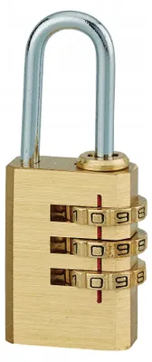 Produktbild von Thirard Messing Vorhängeschloss 208 Zahlenschloss 21mm