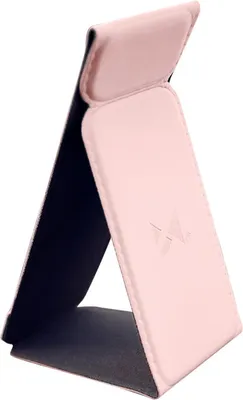 Produktbild von cofi1453® selbstklebender Handyhalter Smartphone Halterung Ständer Universal Designer-Look Handystand Hellrosa