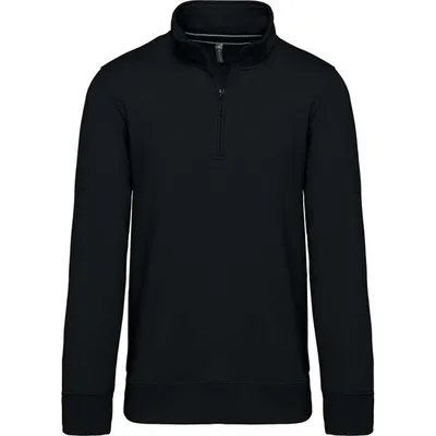 Produktbild von Kariban Herren Sweatshirt Pullover Sweat Pulli Langarmshirt Hoodie, Größe:4XL, Farbe:Schwarz