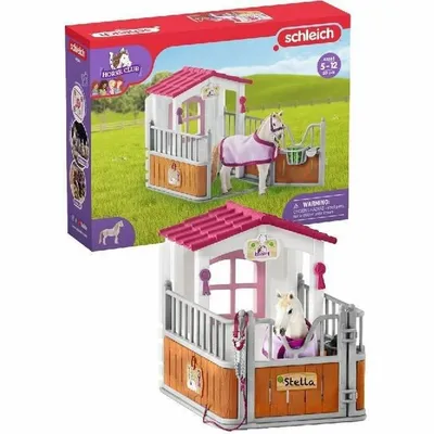 Produktbild von Schleich 42368 Pferdebox mit Lusitano Stute