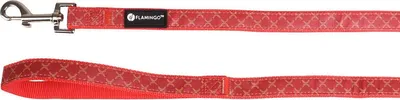 Zdjęcie produktu dla Smycz Flamingo Odin, kolor czerwony, wymiary: 120 cm / 20 mm