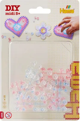 Immagine prodotto di Hama iron on beads 4905 Decorazione Hama per iron on beads midi "Gioielli", confezione in blister