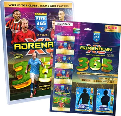 Produktbild von Panini Fifa 365 Karten 2025 - Trading Cards Sammelkarten - 1 Mappe + 1 Multipack