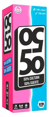 Obrázek produktu pro Asmodee 50 50, Karetní, Učení, 14 rok/roky, 30 min