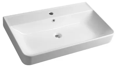 Productafbeelding van Sapho GALI keramisch wastafel, 80x48 cm, wit