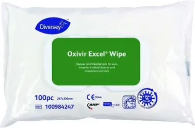 Produktbild von OXIVIR EXCEL Wipe Desinfektionstücher ohne Alkohol 12 Stk