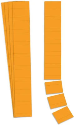 Image de Carte enfichable Ultradex 140504 50x32mm orange 90pcs