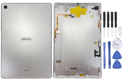 Productafbeelding van Samsung batterijdeksel/batterijkap voor Galaxy Tab S5e 10.5, modelnummer GH82-19454A, kleur zilver
