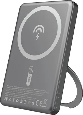 Produktbild von Powerbank Dudao K28S 20W Pd 5000Mah mit Magsafe und Ständer - Grau