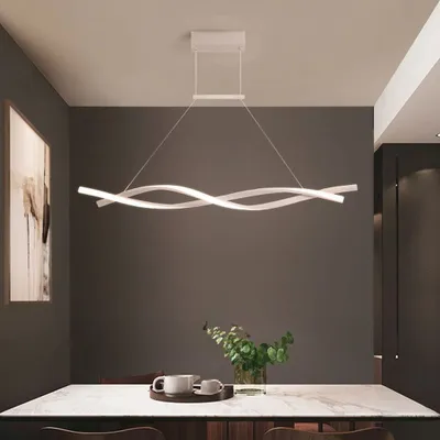 Immagine prodotto di Plafoniere di design - Lampade a sospensione di design - IP20 - Alloggiamento bianco - 30 Watt - 3450 Lumen - 3000K