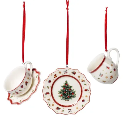 Immagine prodotto di Villeroy & Boch Toy's Delight Decoration Ornamente Geschirrset 3tlg. 1486596664 4003686361201