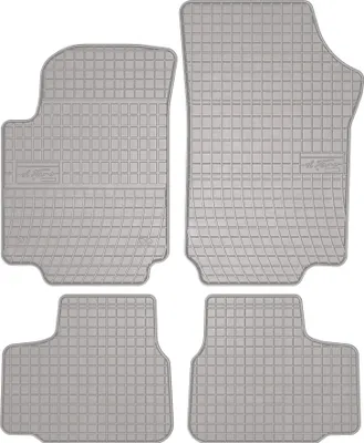 Produktbild von Gummi-Fußmatten für Skoda Citigo 2011-2019 – Schrägheck, Set 4, Befestigung