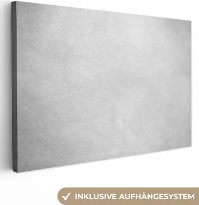 Produktbild von OneMillionCanvasses® - Leinwandbilder - 140x90 cm, Leder - Strukturiert - Lederoptik - Grau, Wandbilder Kunstdruck Wanddekoration