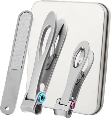 Produktbild von Nagelknipser-Set, Fingernagel-Zehennagelknipser für dicke