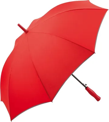 Produktbild von Fare Regenschirm sturmsicher Fiberglas Automatik-Herren-Schirm stabil groß 105cm Rot