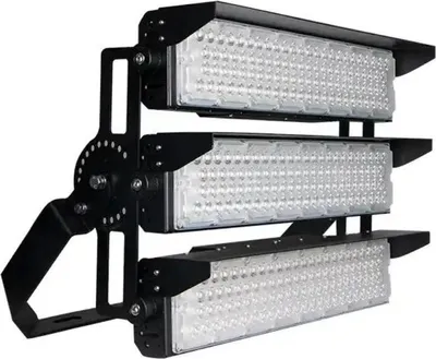 Produktbild von Leistungsstarker LED-Fluter für Industrie 750W 170lm/W IP66 Schwarz Schwenkbar - Neutralweiß 4000K - 5500K
