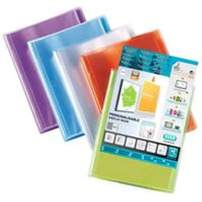 Produktbild von ELBA Polyvision - A4 - Kunststoff - Blau - Grün - Orange - Violett - Weiß - 80 Blätter - 5 Stück(e)