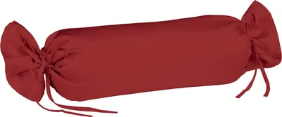 Produktbild von Fleuresse Mako-Satin-Kissenbezug uni colours, Farbe bordeaux 4580