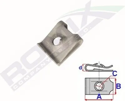 Obrázok produktu pre 10x klip ROMIX C70408