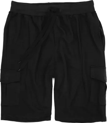 Produktbild von Lavecchia Herren Sweatshorts Bermuda LV-2011 (Black, 4XL)