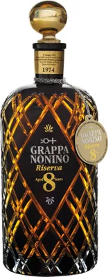 Image de Nonino Grappa Riserva 8 Years Old 43% Vol. 0,7l en boîte cadeau