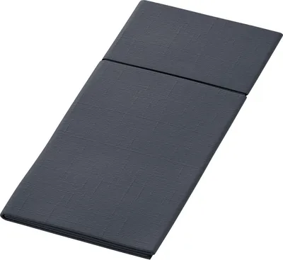 Produktbild von Duni Duniletto kapsy na ubrousky Slim 40 x 33 cm černá 65 kusů