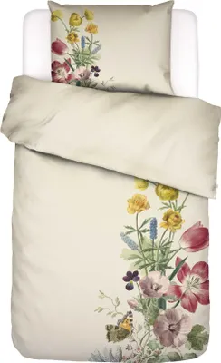 Produktbild von Essenza Satin-Bettwäsche-Garnitur Viola Farbe Vanilla Größe 200x200+2x80x80