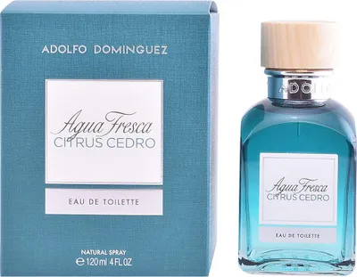 Produktbild von Adolfo Dominguez Agua Fresca Citrus Cedro Eau de Toilette für Herren 120 ml