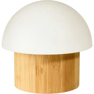 Produktbild von 4x DUNI LED Leuchte Brother Bambus 105 x Ø 110 mm Weiß