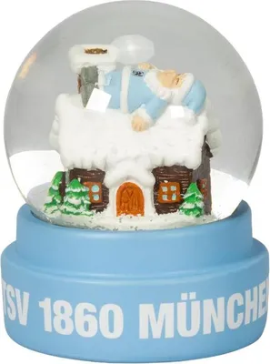 Produktbild von TSV 1860 München Schneekugel Nikolaus