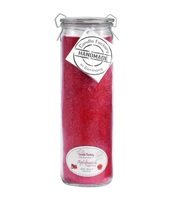 Produktbild von Candle Factory Big Jumbo, Zylinder, Rot, Apfel, Gewürz, 100 h, 1 Stück(e)
