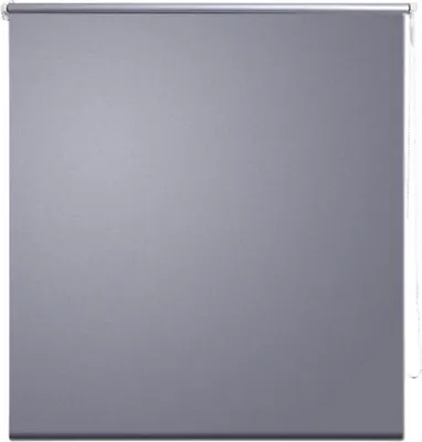 Produktbild von vidaXL Verdunkelungsrollo 164,4 x 175 cm, Stoffbreite 160 cm, grau