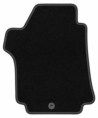 Image de Tapis conducteur en moquette pour Hyundai Travel II 2008- (van) – 1 pièce, noir, sur mesure – Wielganizator BASIC