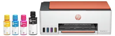 Image de HP Smart Tank 589 Imprimante couleur tout-en-un sans fil, copieur, scanner, imprimante thermique, couleur, 4800 x 1200 ppp, A4, impression directe, Moab
