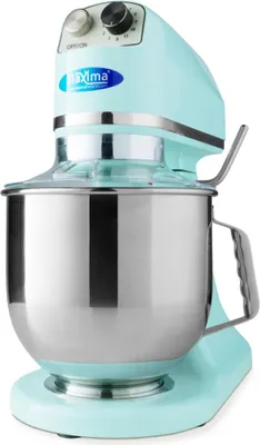 Produktbild von Maxima - Gastro Planetenmischer - 7 l - Bis zu 2 kg Teig - Blau