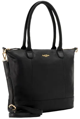 Produktbild von Gusti Leder Shopper Damen Mia – Ledertasche mit Reißverschlussfach, abnehmbarem