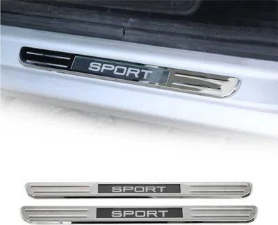 Produktbild von Einstiegsleisten Türschweller Sport für Skoda Kodiaq Karoq Scala Edelstahl 2x